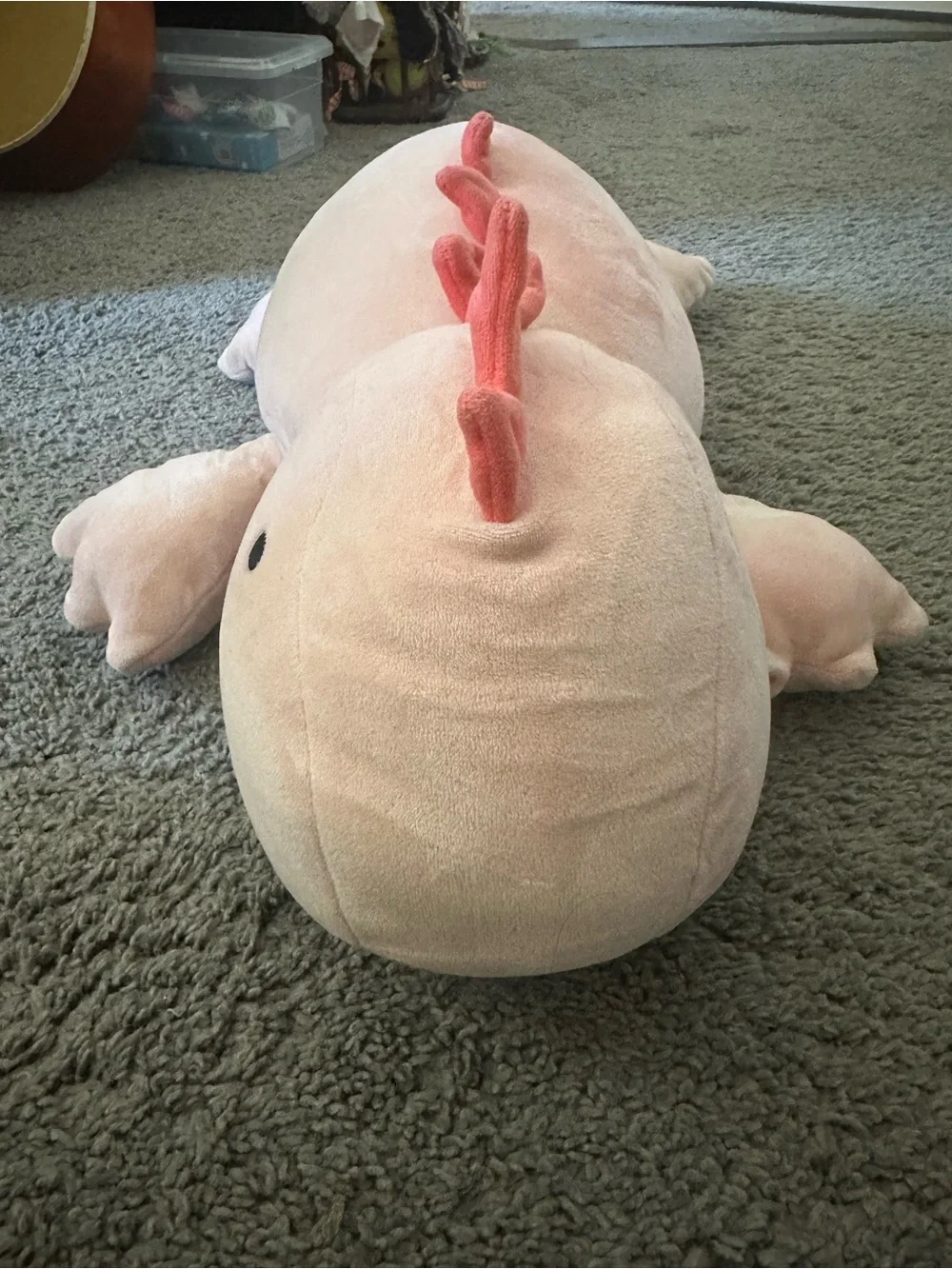 Plush Pink Dinosaur Toy - Soft Comfort Weighted Plushie